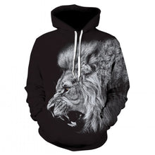 Load image into Gallery viewer, Men's new animal-print hoodie