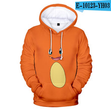Load image into Gallery viewer, Autumn 3D Anime Pokemon Hoodies Men Women Hoodie Children Sweatshirts 3D Pokemon Hooded boys girls Anime Kids Casual pullovers