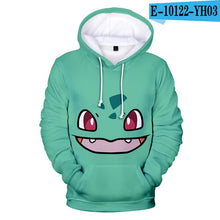 Load image into Gallery viewer, Autumn 3D Anime Pokemon Hoodies Men Women Hoodie Children Sweatshirts 3D Pokemon Hooded boys girls Anime Kids Casual pullovers