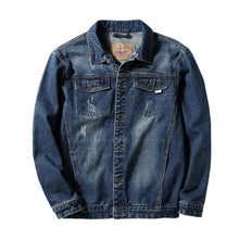 Load image into Gallery viewer, 2019 New Spring And Autumn Denim Jean Casual Jacket Men Clothes Design Large ASIAN Size L-5XL 6XL 7XL