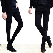 Load image into Gallery viewer, 2019 Young Men Jeans Male Fashion Designer Brand Black White Red Jeans New Cotton Pants Slim Skinny Long Trousers Stretch Jeans