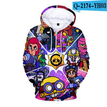Load image into Gallery viewer, 3 To 14 Years Kids Hoodies Shooting Game 3D Printed Hoodie Sweatshirt boys girls Harajuku Cartoon Jacket Tops Teen Clothes