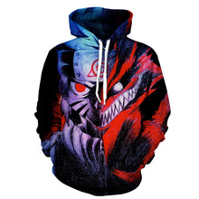 Load image into Gallery viewer, Best-selling anime Naruto 3D men and women hoodies sweatshirt fashion Sasuke spring / autumn Kakashi 3D casual Harajuku pullover