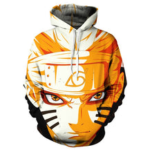 Load image into Gallery viewer, Best-selling anime Naruto 3D men and women hoodies sweatshirt fashion Sasuke spring / autumn Kakashi 3D casual Harajuku pullover
