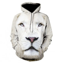 Load image into Gallery viewer, Men's new animal-print hoodie
