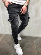 Load image into Gallery viewer, jeans Casual Trousers Hip hop sweatpants
