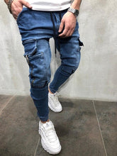 Load image into Gallery viewer, jeans Casual Trousers Hip hop sweatpants
