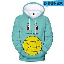 Load image into Gallery viewer, Autumn 3D Anime Pokemon Hoodies Men Women Hoodie Children Sweatshirts 3D Pokemon Hooded  boys girls Anime Kids Casual pullovers
