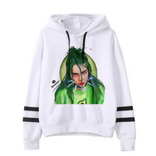 Load image into Gallery viewer, Billie Eilish Hoodies men/women funny hip hop fashion kawaii Sweatshirt Graphic harajuku 90s Tumblr hooded streetwear male
