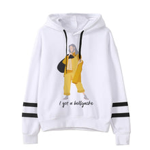 Load image into Gallery viewer, Billie Eilish Hoodies men/women funny hip hop fashion kawaii Sweatshirt Graphic harajuku 90s Tumblr hooded streetwear male
