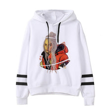 Load image into Gallery viewer, Billie Eilish Hoodies men/women funny hip hop fashion kawaii Sweatshirt Graphic harajuku 90s Tumblr hooded streetwear male
