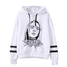 Load image into Gallery viewer, Billie Eilish Hoodies men/women funny hip hop fashion kawaii Sweatshirt Graphic harajuku 90s Tumblr hooded streetwear male
