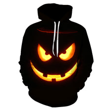 Load image into Gallery viewer, BIAOLUN 2019 Male Sweatshirt Pumpkin King Jack Skellington Evil Smile Pattern Spring Men Hoodies Cool Streetwear Halloween Party
