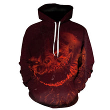 Load image into Gallery viewer, BIAOLUN 2019 Male Sweatshirt Pumpkin King Jack Skellington Evil Smile Pattern Spring Men Hoodies Cool Streetwear Halloween Party
