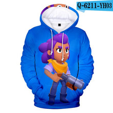 Load image into Gallery viewer, 3 To 14 Years Kids Hoodies Shooting Game 3D Printed Hoodie Sweatshirt boys girls Harajuku Cartoon Jacket Tops Teen Clothes

