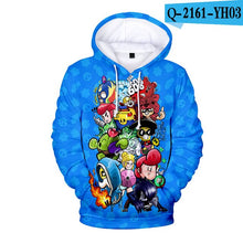Load image into Gallery viewer, 3 To 14 Years Kids Hoodies Shooting Game 3D Printed Hoodie Sweatshirt boys girls Harajuku Cartoon Jacket Tops Teen Clothes
