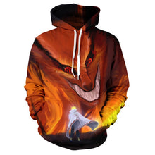 Load image into Gallery viewer, Best-selling anime Naruto 3D men and women hoodies sweatshirt fashion Sasuke spring / autumn Kakashi 3D casual Harajuku pullover
